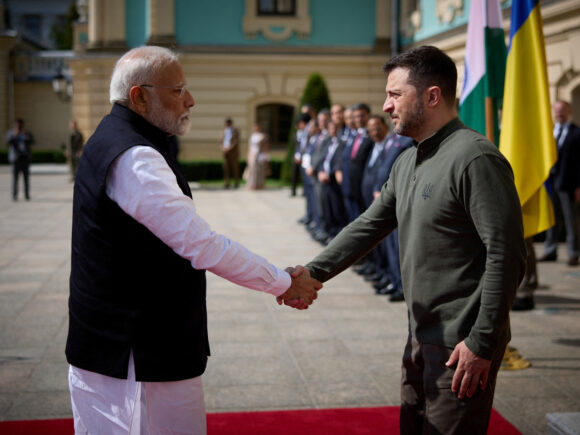 Ukraine’s Zelenskiy has expressed his willingness to endorse India’s hosting of a second peace summit