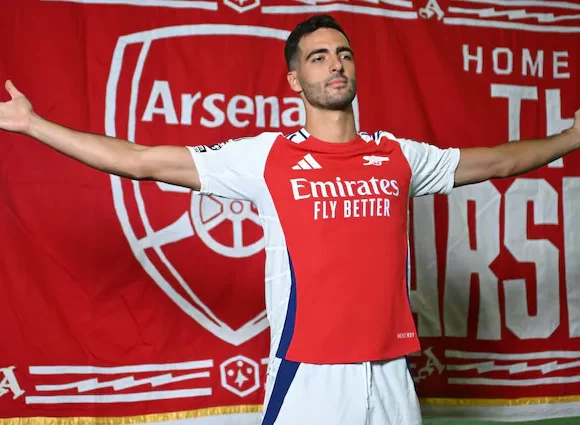 Arsenal’s Merino is set to be sidelined for several weeks due to a training injury, according to Arteta