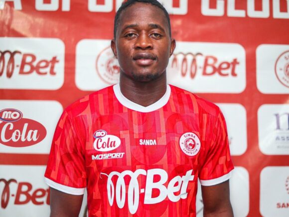 Lionel Ateba, a Cameroonian striker, has been signed by Simba SC