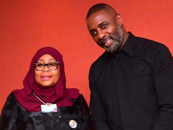 TZ President Samia Suluhu gave 80 hectares of property to Hollywood celebrity Idris Elba