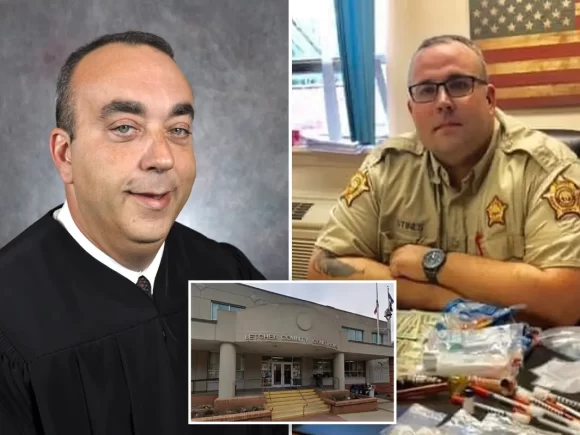 A Kentucky sheriff was arrested after a district judge was shot and killed in a US courthouse