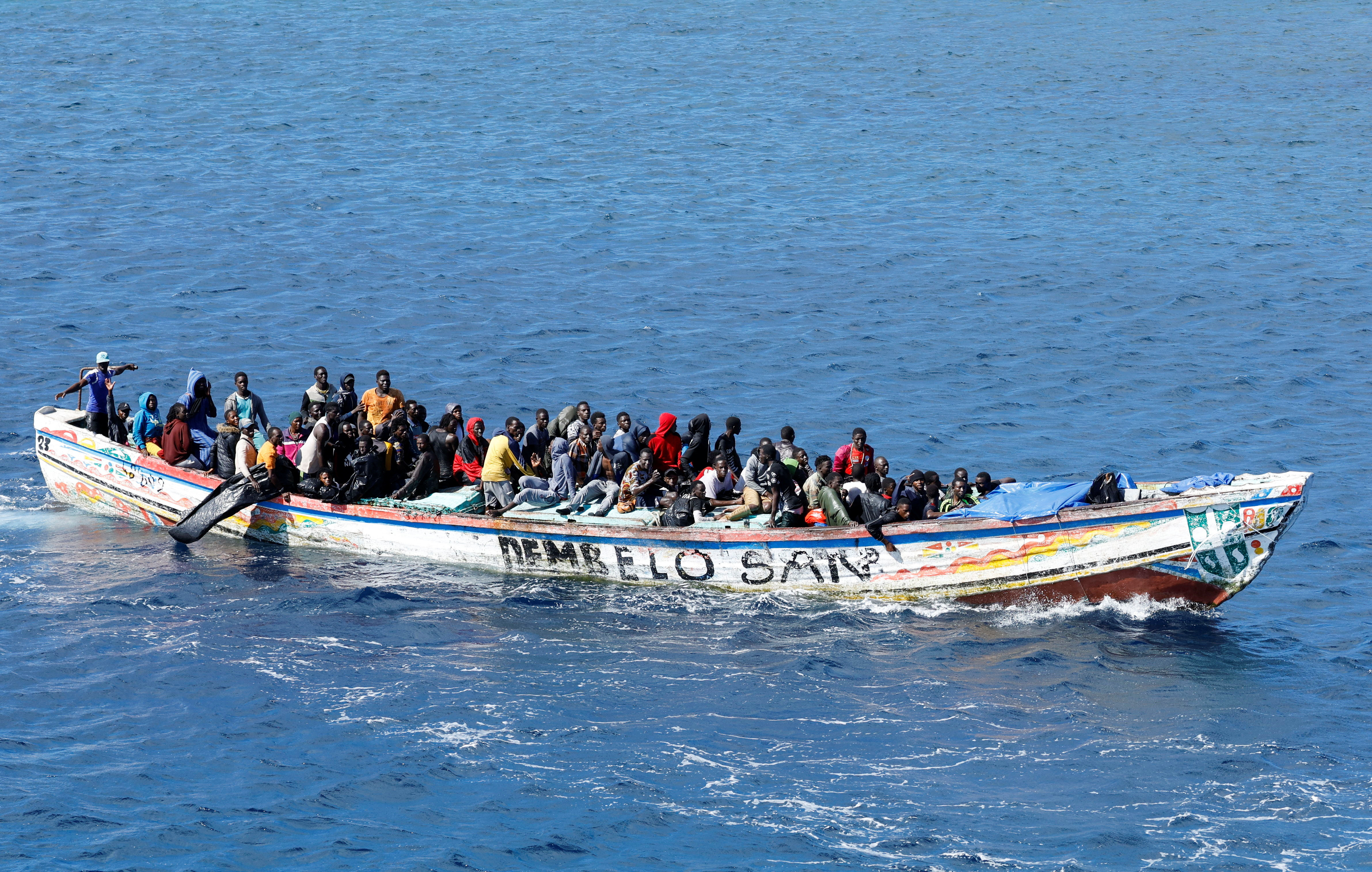 A migrant boat in Spain’s Canary Islands capsizes, leaving at least 9 dead and 48 missing