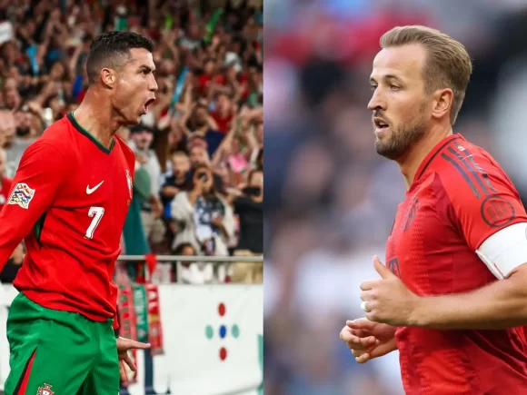 Kane is motivated by Ronaldo as he prepares to earn his 100th England cap