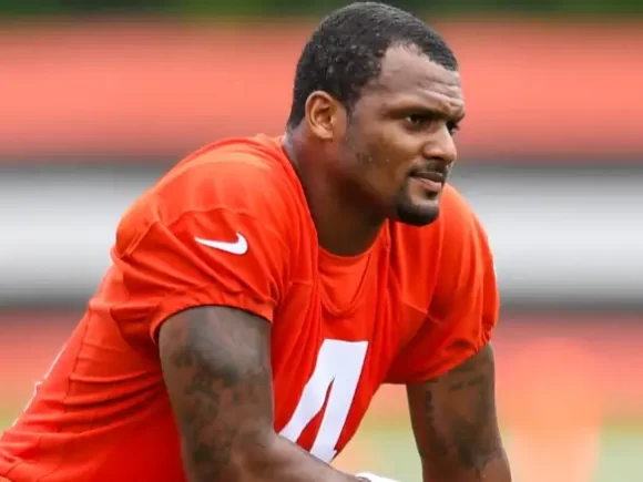 Deshaun Watson, the Cleveland Browns’ quarterback, expresses his sorrow over the passing of his father prior to the season’s opening game