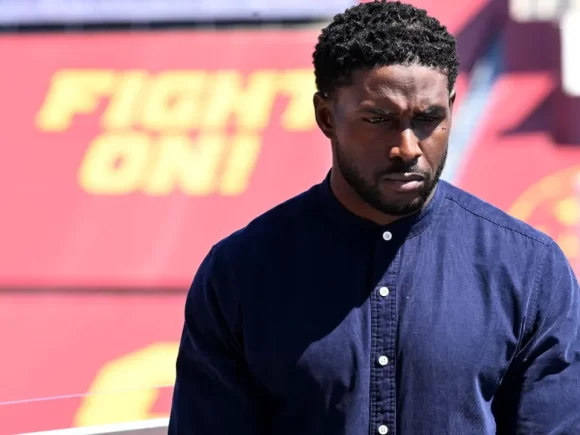 National Football League star Reggie Bush publicly addresses the attempted burglary at his mansion in Los Angeles