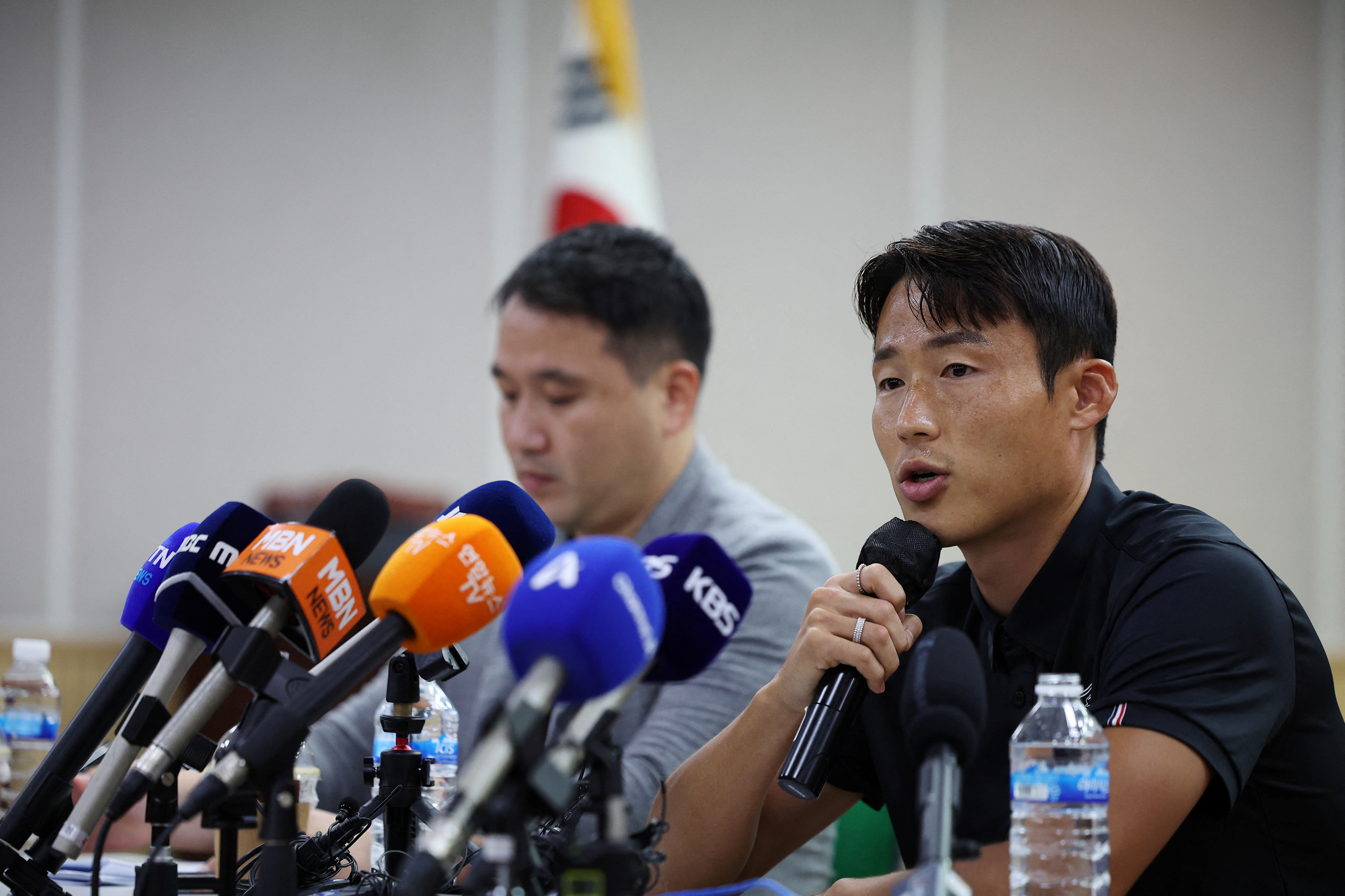 Son Jun-ho, a South Korean soccer player, refutes Chinese allegations of match-fixing