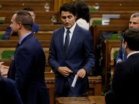 A vote of confidence in the Canadian government is expected to save Trudeau