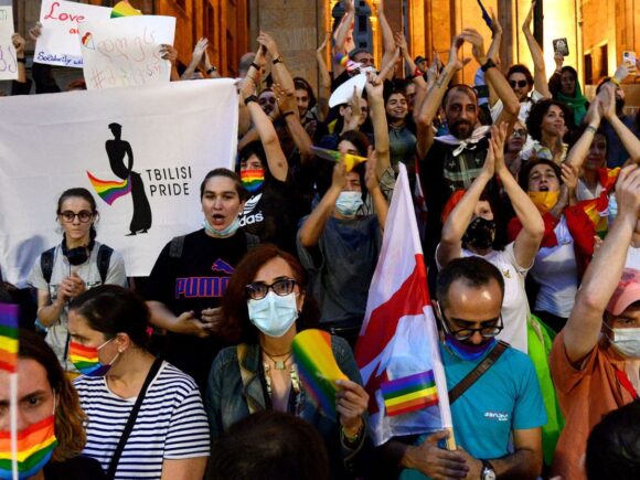 The Georgian parliament has approved a law that restricts the rights of LGBT individuals