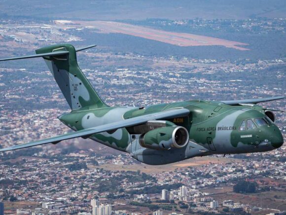 Embraer says that South Africa is in talks to buy a C-390 plane