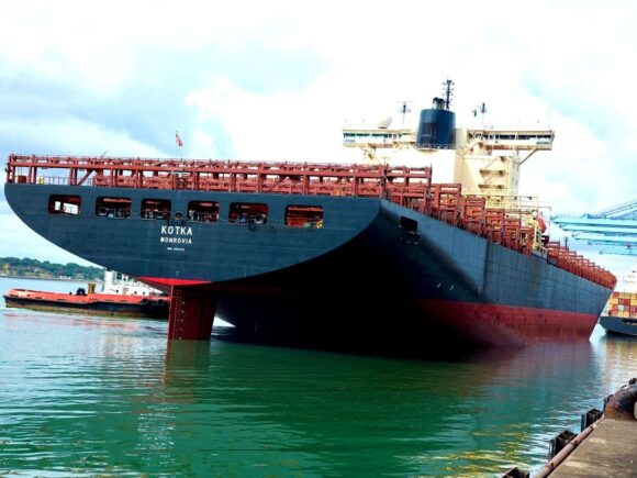 Port Mombasa receives its inaugural LNG-powered vessel