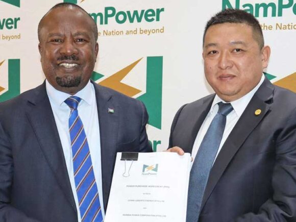 Namibia’s largest solar power facility to be constructed by Chinese companies