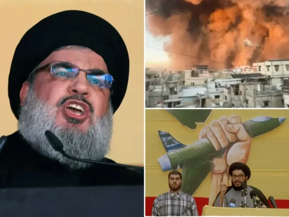 Nasrallah, the leader of Hezbollah, is killed by an Israeli airstrike