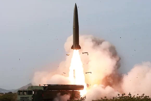 North Korea launches its second short-range ballistic missile in a week