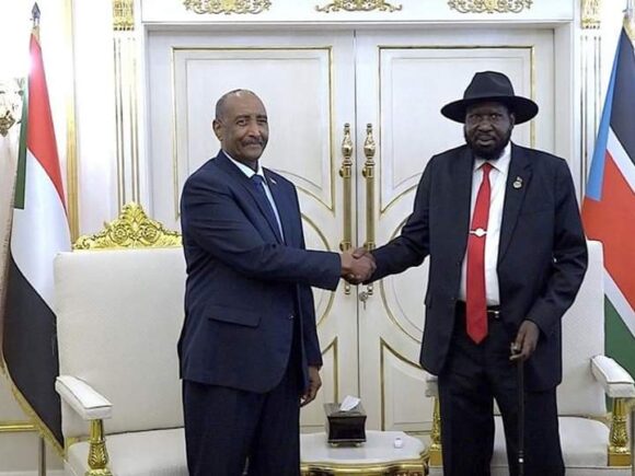 Burhan is in Juba for bilateral discussions regarding Sudan’s conflict