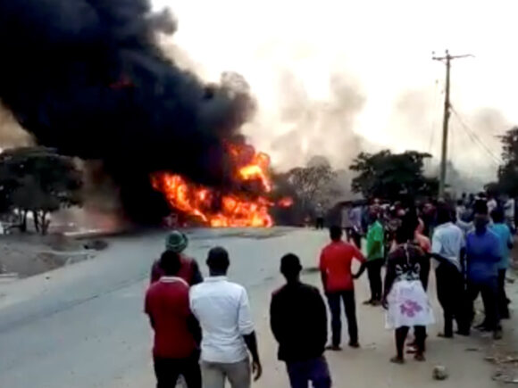 In Uganda, ten dead were found following the explosion of a fuel truck