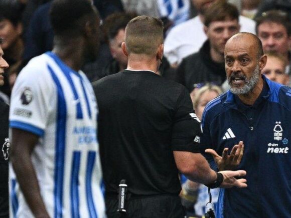 Forest boss Nuno gets three games off from being on the sidelines