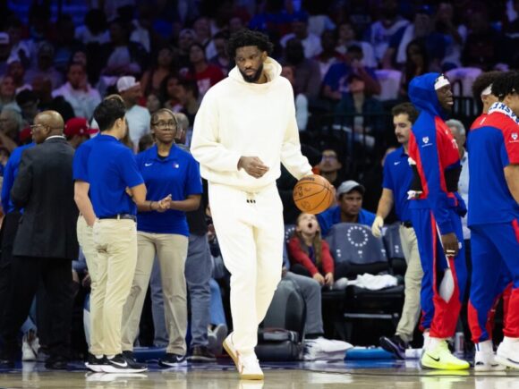 The 76ers were fined $100,000 for making false claims about Joel Embiid’s health