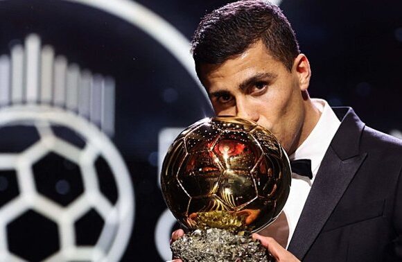 Rodri of Spain wins the Ballon d’Or as the world’s best player