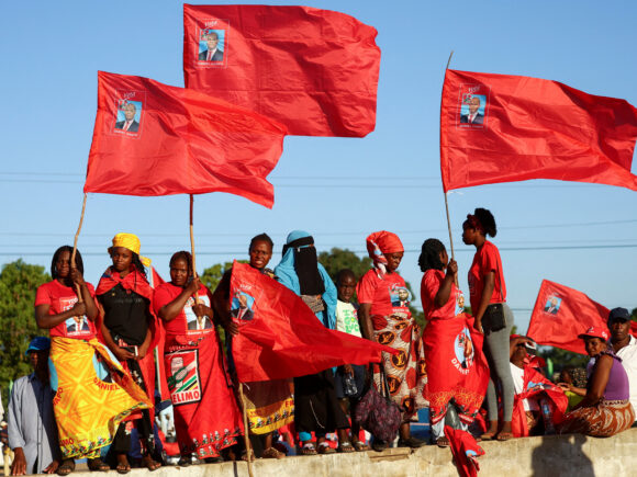 The election in Mozambique is expected to extend the 50-year rule of the ruling Frelimo party