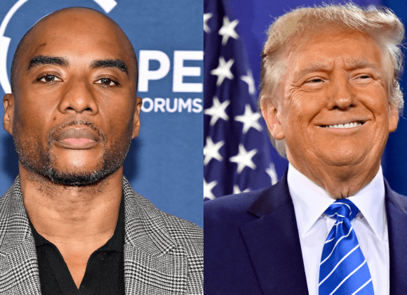 Donald Trump faces a cease-and-desist order from Charlamagne due to a campaign advertisement