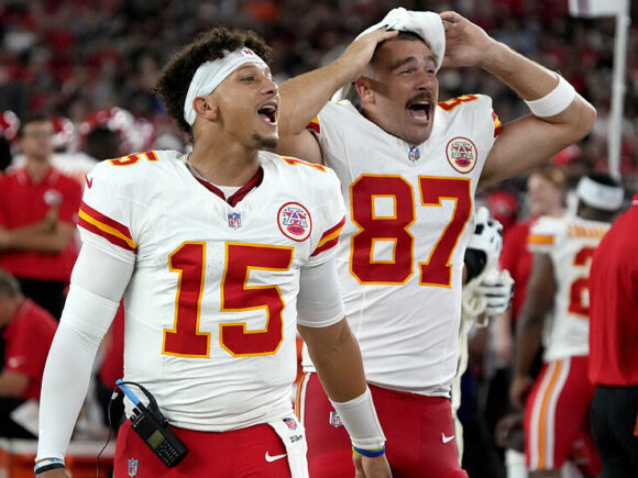 The homes of Kansas City Chiefs stars Patrick Mahomes and Travis Kelce were broken into hours apart