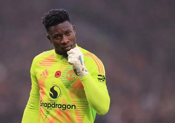 Man United goalkeeper Onana was recognized by FIFPRO for his work with charity in Cameroon