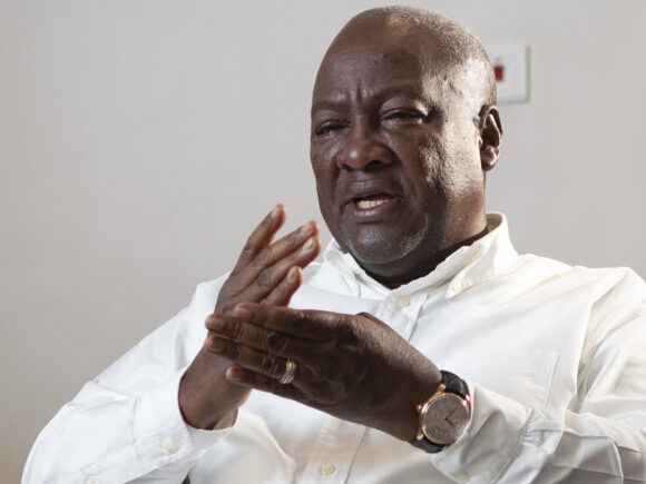 Poll: Ghana’s main opposition leader is expected to win the presidential election