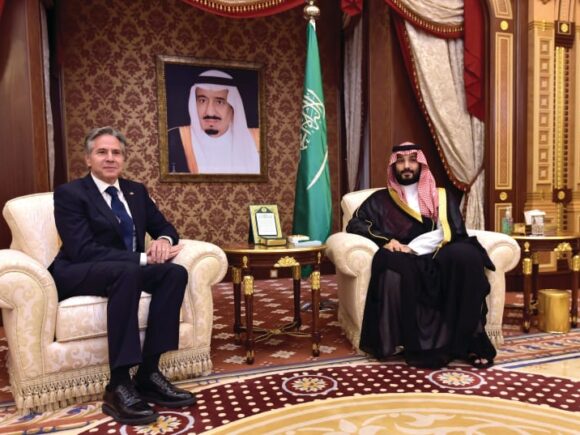 Saudi Arabia gives up on trying to get a US defense pact because of the standoff with Israel