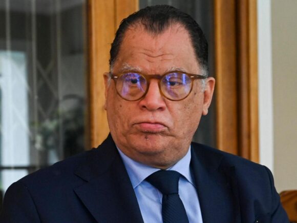 Danny Jordaan, the president of the South African Football Association, was detained