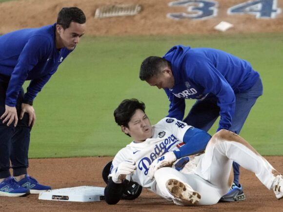 Dodgers say Ohtani’s surgery on his shoulder went well