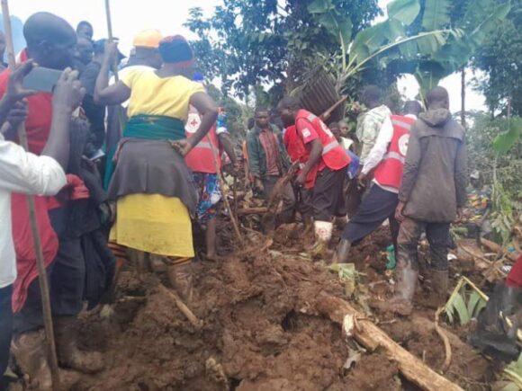 15 people died and more than 100 are still missing in a landslide in east Uganda