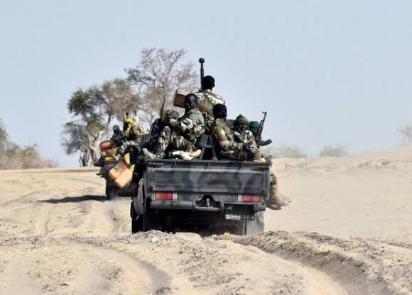 A convoy attack killed at least 50 militants and left seven Nigerian soldiers missing