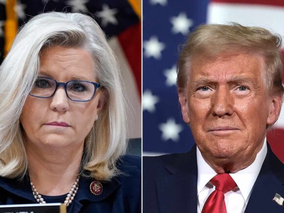 Liz Cheney denounces Trump as a “tyrant” when he implies that she should be subjected to the firing squad