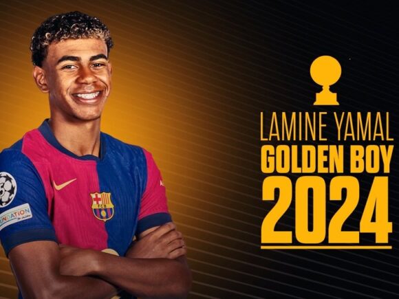 The 2024 Golden Boy Award goes to Yamal