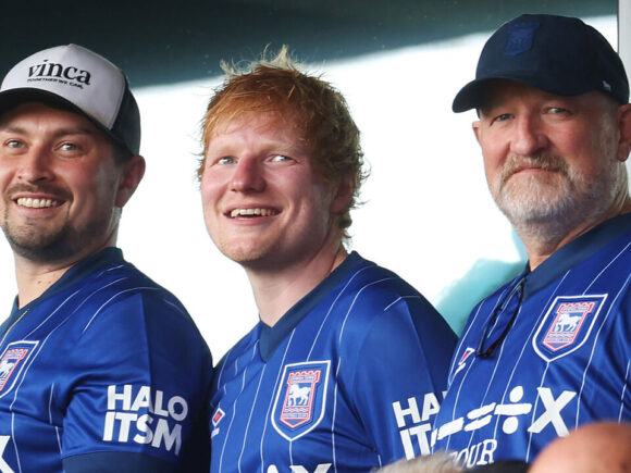 Before Taylor Swift’s performance, Ed Sheeran helped Ipswich sign a player, according to the club’s CEO