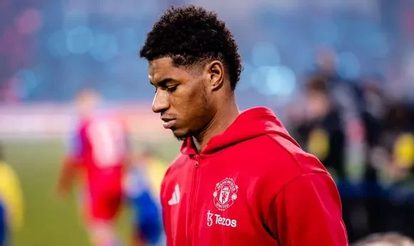 Man United’s manager, Amorim, excludes Rashford from the squad for the third consecutive encounter