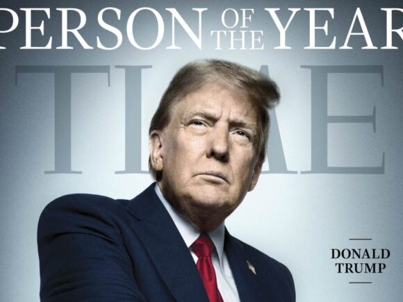 Trump is named the “Person of the Year” by Time magazine