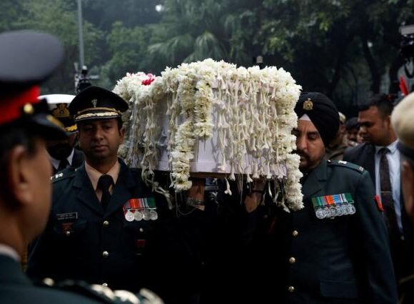 Manmohan Singh, the former prime minister of India, was cremated with state honors