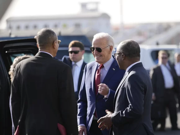 Biden advances the Lobito railway project by meeting with African leaders in Angola.