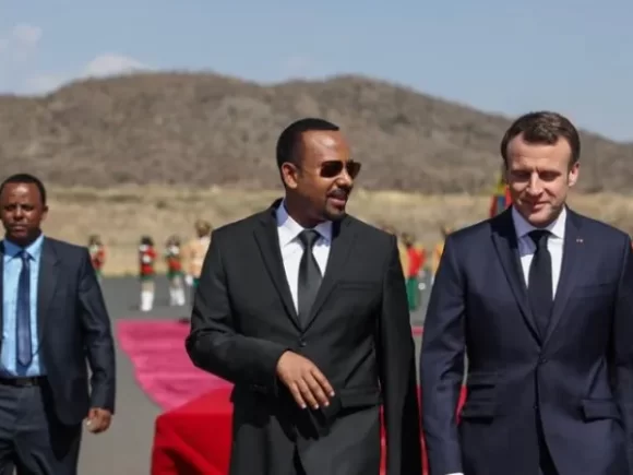 Macron of France endorses Ethiopia’s endeavors to restructure its debt