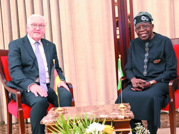 Tinubu pledges to cement the alliance between Germany and Nigeria