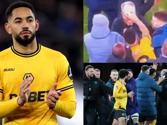 Cunha of Wolves was suspended for two games following an altercation in Ipswich