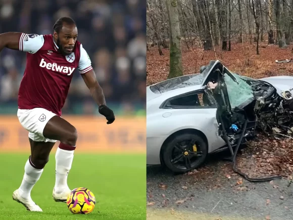 Antonio of West Ham had surgery for a fractured leg following a car accident