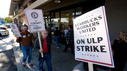 Starbucks employees have extended their strike to cities throughout the United States, including New York