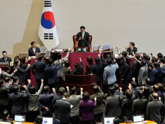 Yoon’s trial results in the impeachment of South Korea’s acting president, Han Duck-Soo