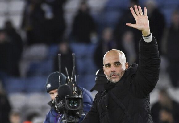 Guardiola is relieved after the 500th game’s crucial victory