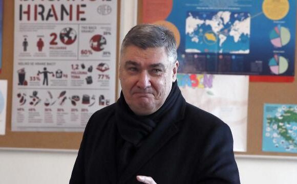 Milanovic, the incumbent, is expected to win Croatia’s presidential election