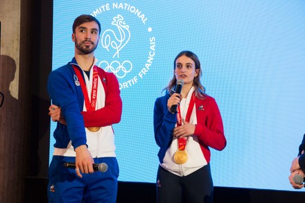 Papadakis and Cizeron, former Olympic ice dance champions, retire