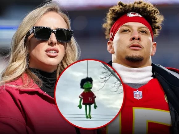 Brittany Mahomes Responds to “Disgusting” Buffalo Bills Supporters Wearing Patrick Mahomes Jerseys and Hanging Kermit the Frog Puppet