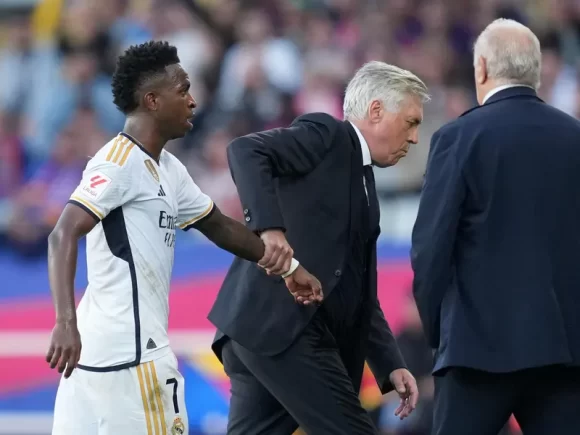 According to Ancelotti, Vinicius, a Real Madrid player, will be exempt from suspension